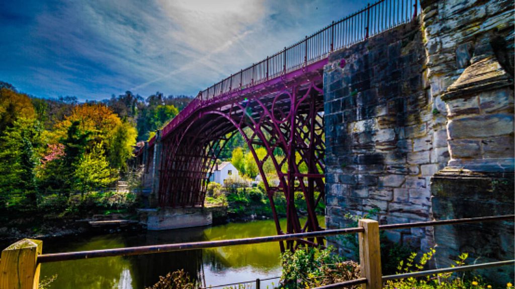 The Iron Bridge in Telford, Shropshire
